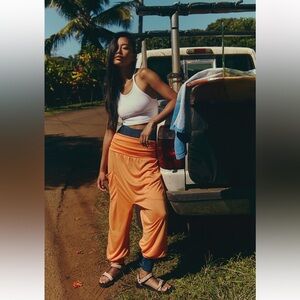 Free People FP Movement Victory Harem Lounge Flowy Casual Athletic Yoga Pant New